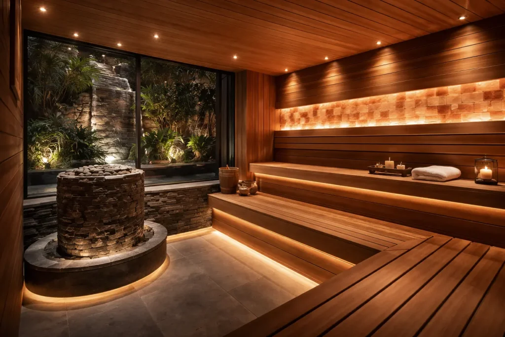 vip-sauna-yapımı